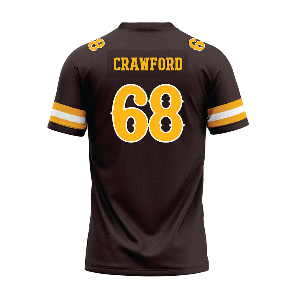 Wyoming - NCAA Football : Cody Crawford - Premium Football Jersey