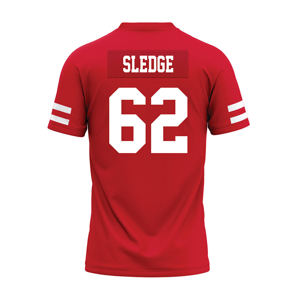 Nebraska - NCAA Football : Sam Sledge - Premium Football Jersey