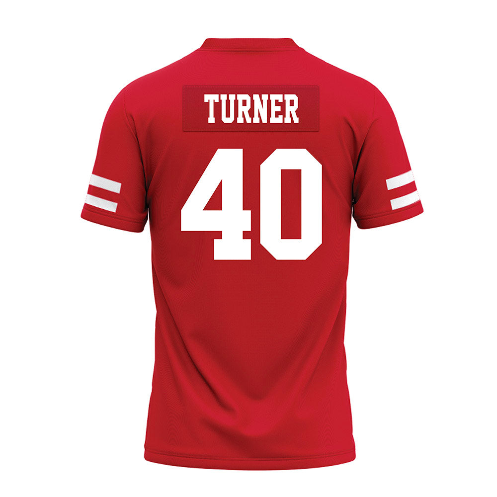 Nebraska - NCAA Football : Brice Turner - Premium Football Jersey
