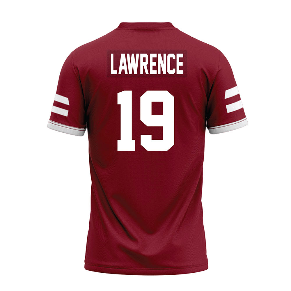 UMass - NCAA Football : Zach Lawrence - Premium Football Jersey-1
