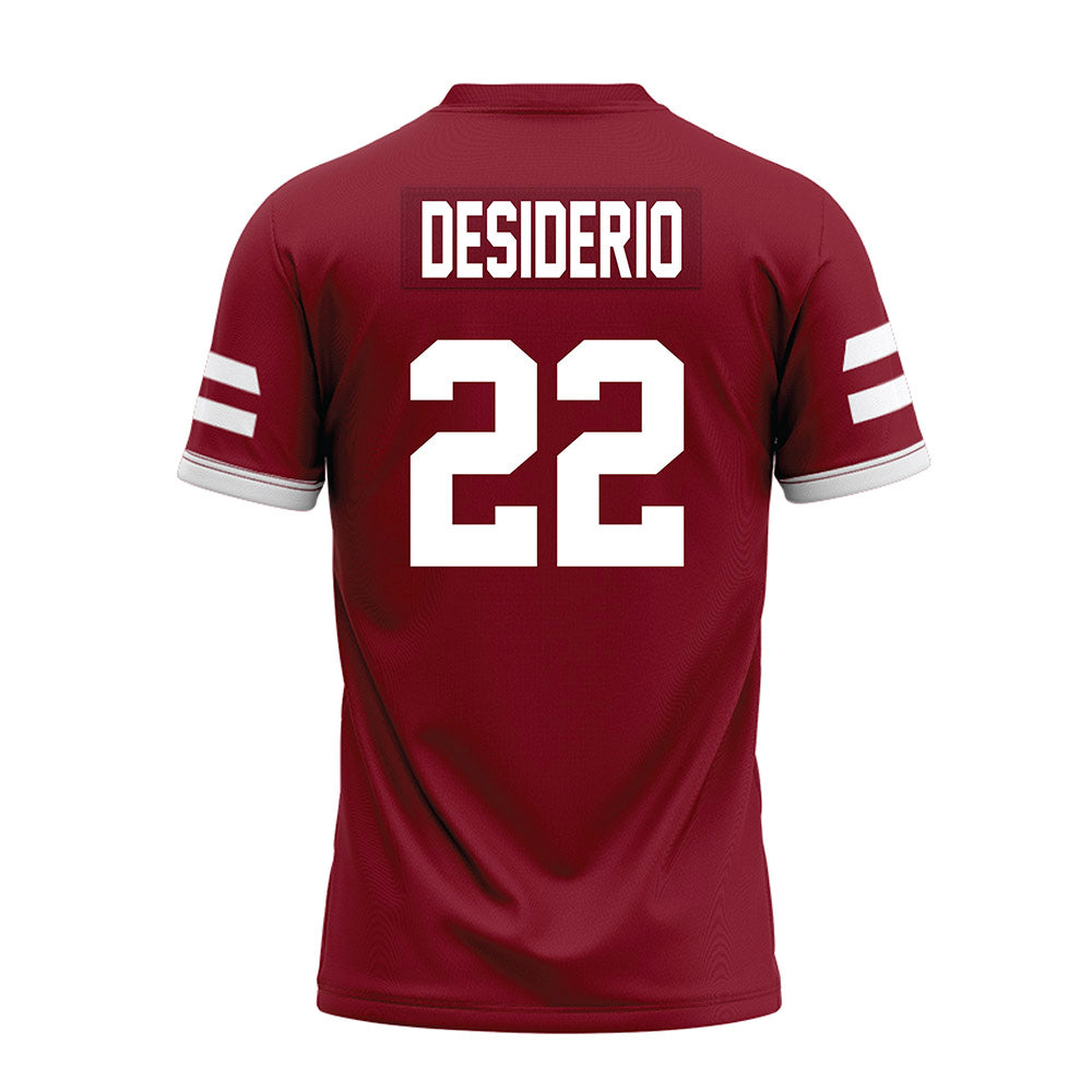 UMass - NCAA Football : Cookie Desiderio - Premium Football Jersey-1