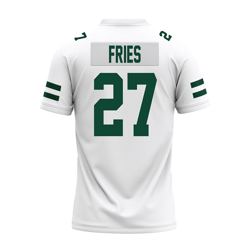 Ohio - NCAA Football : Jack Fries - White Premium Football Jersey