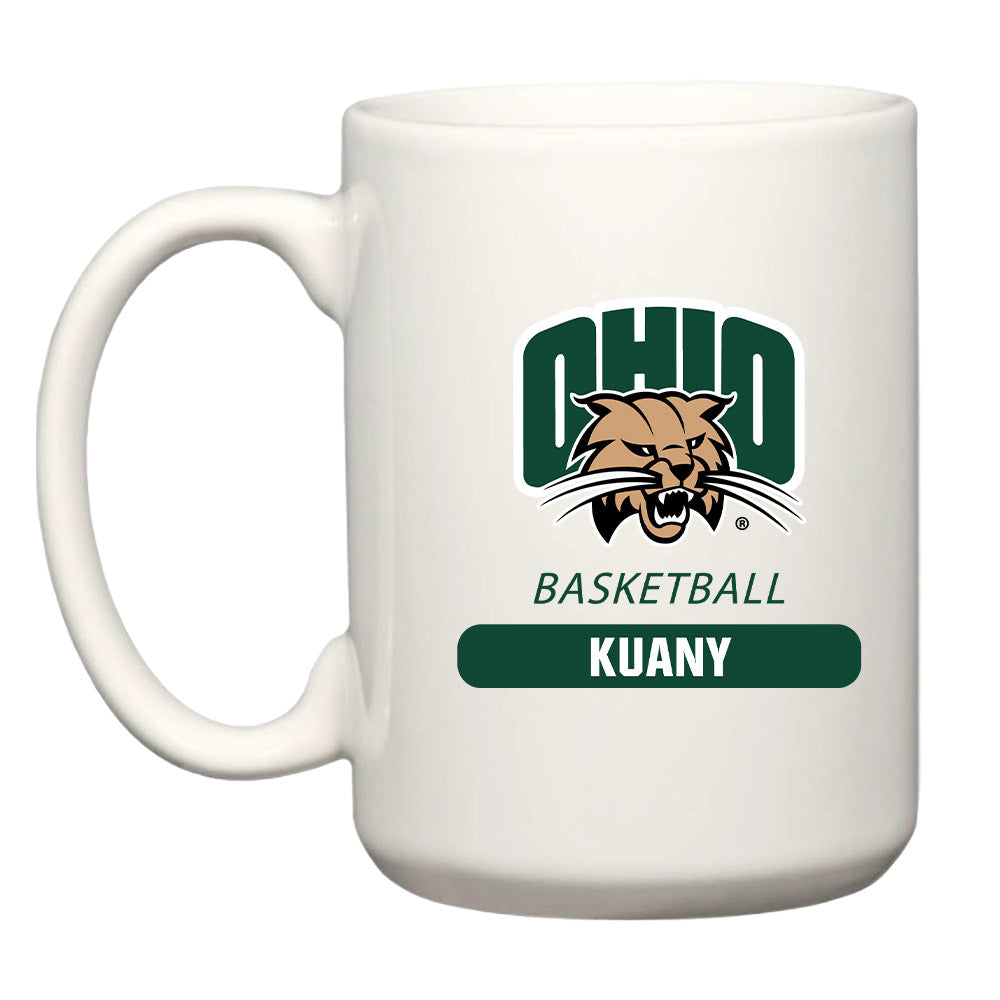 Ohio - NCAA Men's Basketball : Kiir Kuany - Coffee Mug-0