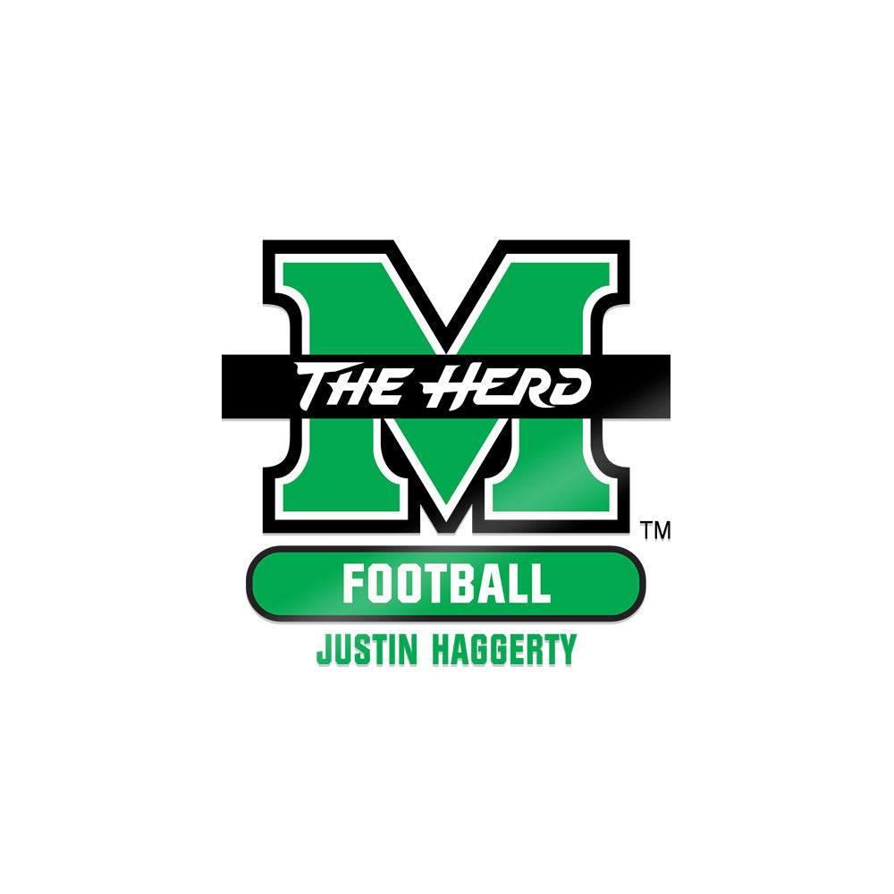 Marshall - NCAA Football : Justin Haggerty - Sticker-0