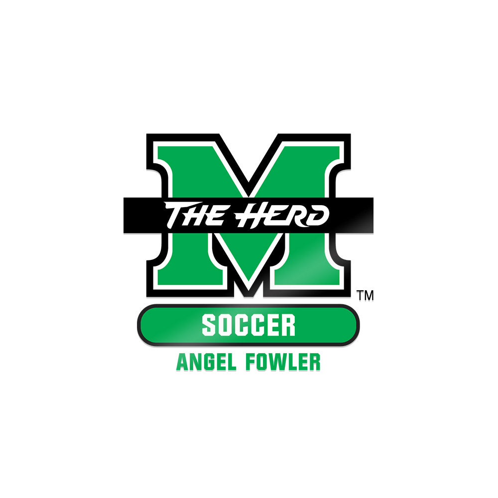 Marshall - NCAA Women's Soccer : angel fowler - Sticker-0