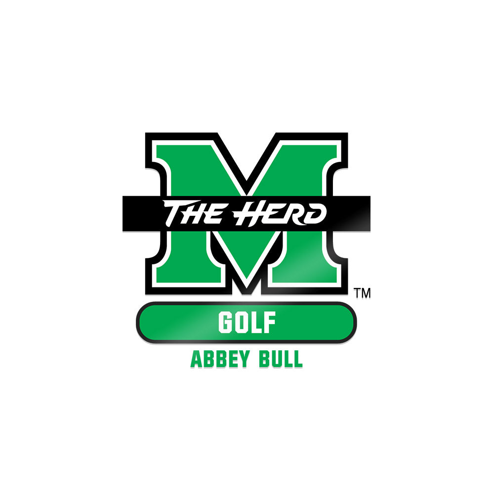 Marshall - NCAA Women's Golf : Abbey Bull - Sticker-0