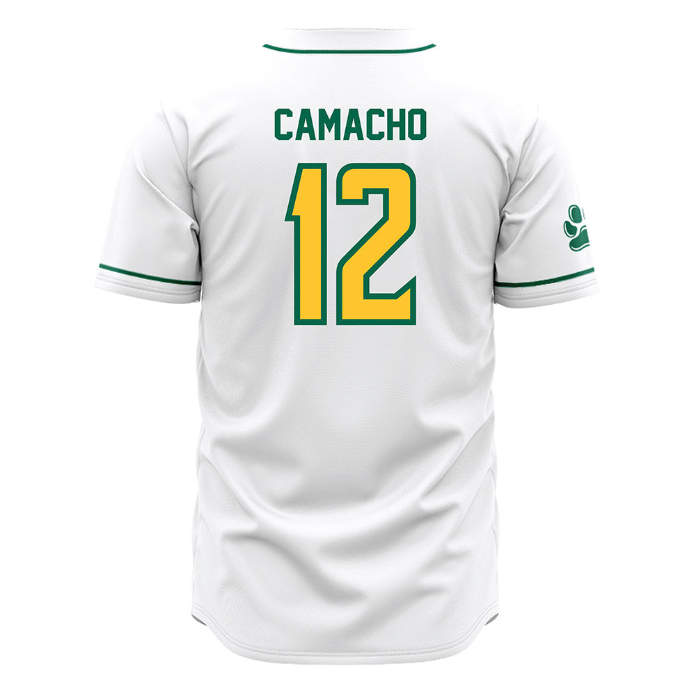 Siena - NCAA Baseball : Sean Camacho - White Jersey-1