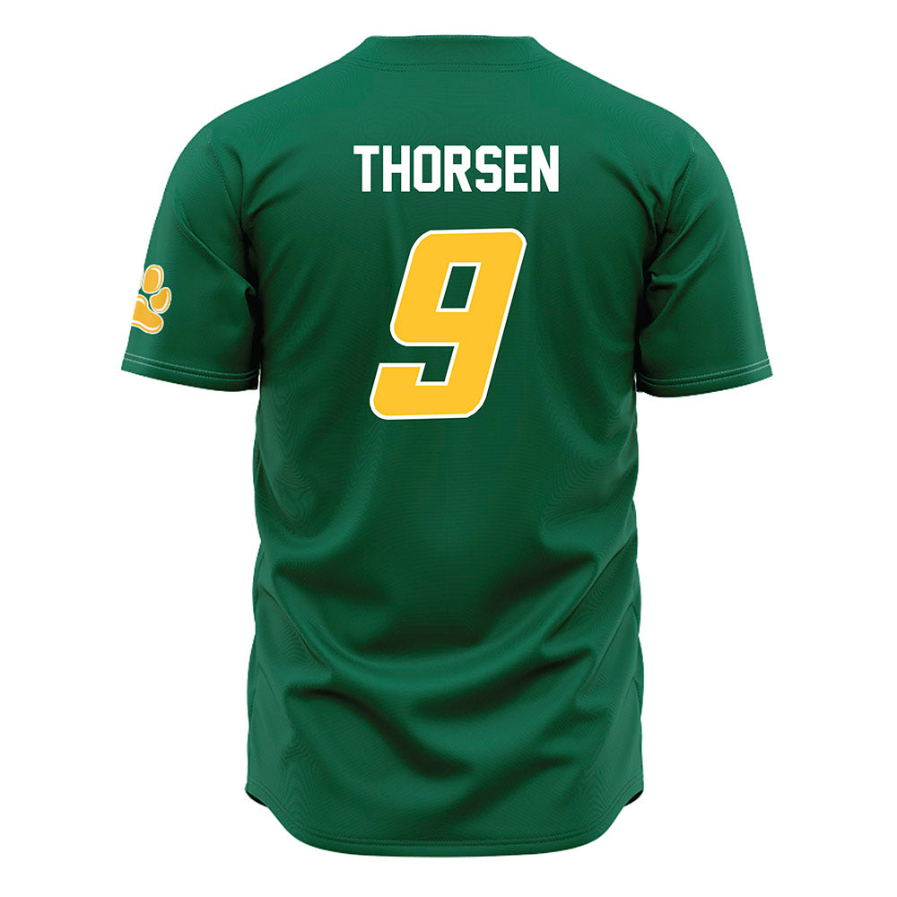 Siena - NCAA Baseball : Matt Thorsen - Green Jersey-1