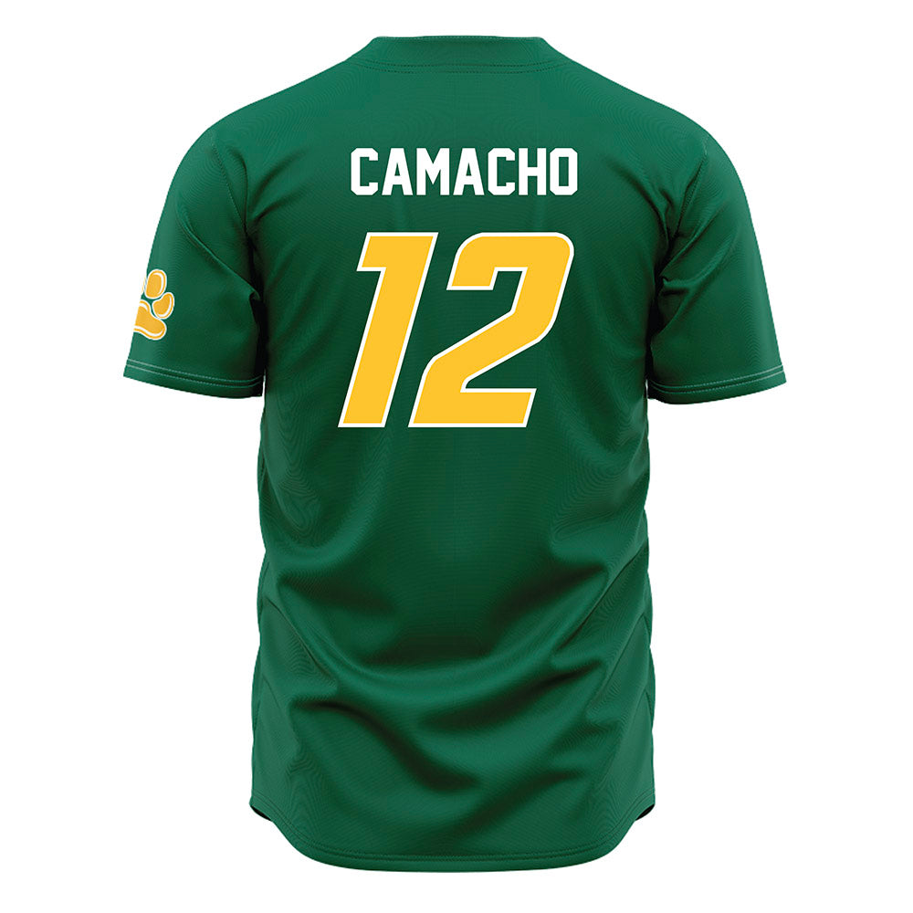 Siena - NCAA Baseball : Sean Camacho - Green Jersey-1