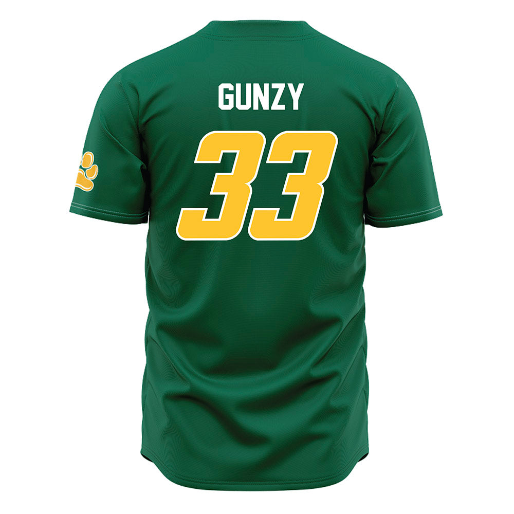 Siena - NCAA Baseball : JT Gunzy - Green Jersey