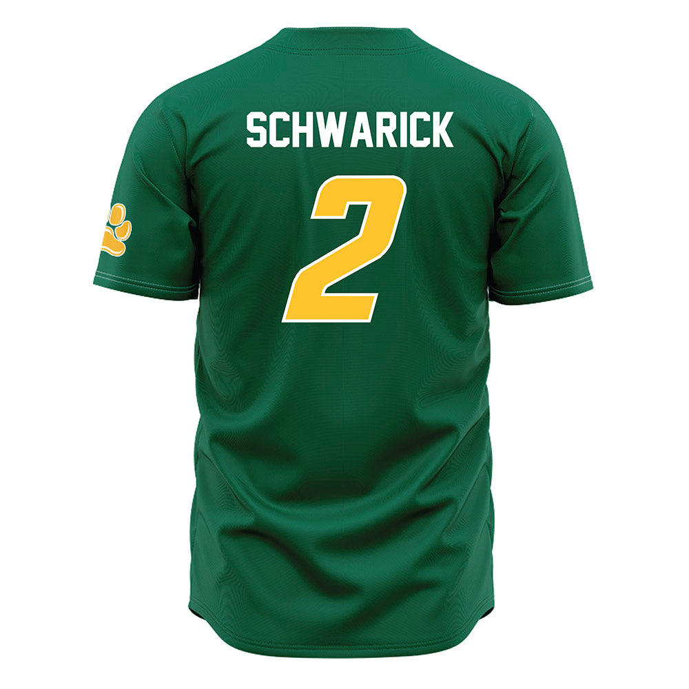 Siena - NCAA Baseball : William Schwarick - Green Jersey