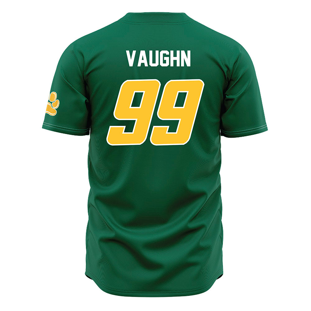 Siena - NCAA Baseball : Casey Vaughn - Green Jersey