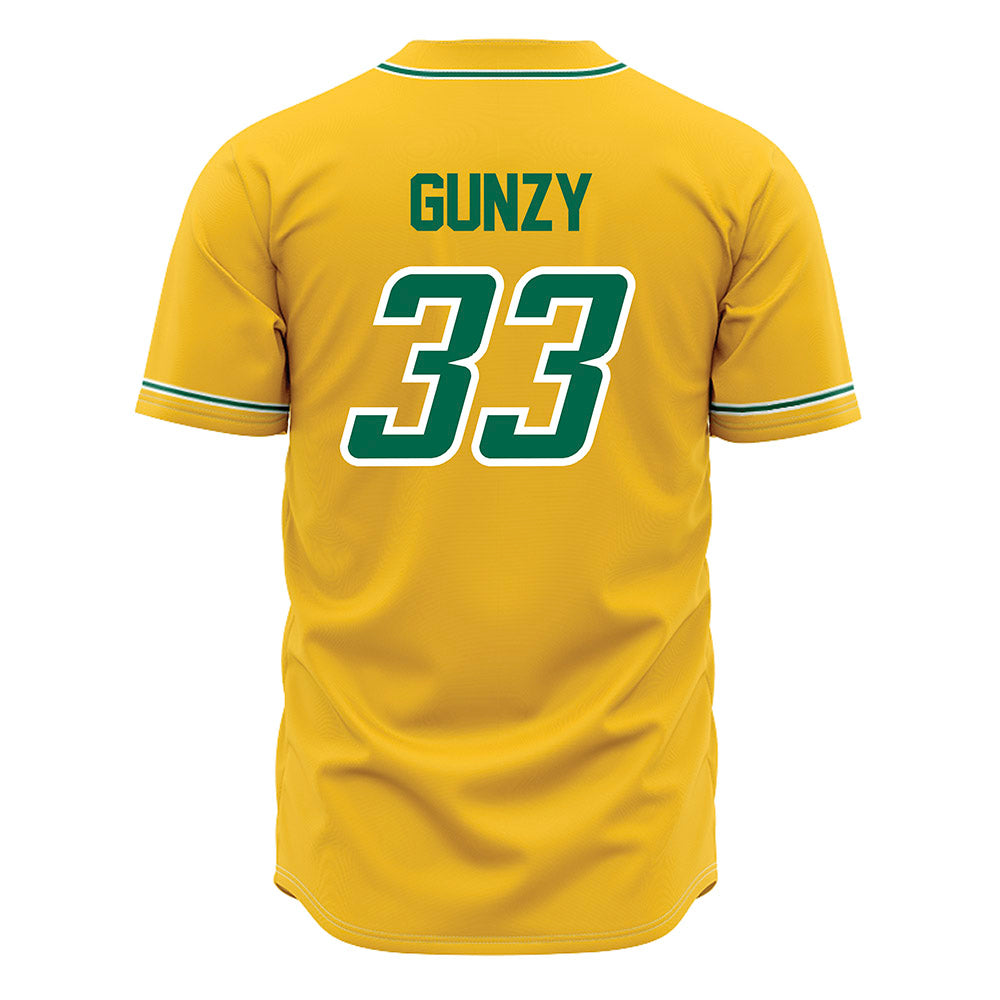 Siena - NCAA Baseball : JT Gunzy - Gold Jersey