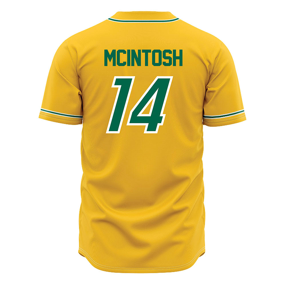 Siena - NCAA Baseball : Lawson McIntosh - Gold Jersey-1