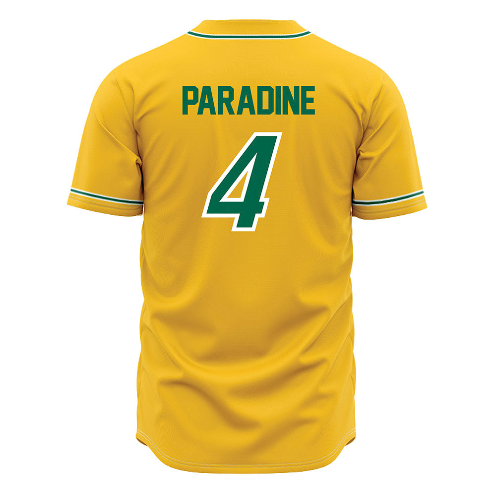 Siena - NCAA Baseball : Aidan Paradine - Gold Jersey