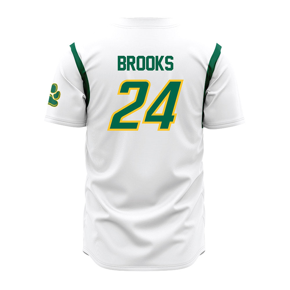 Siena - NCAA Baseball : Noah Brooks - White Jersey