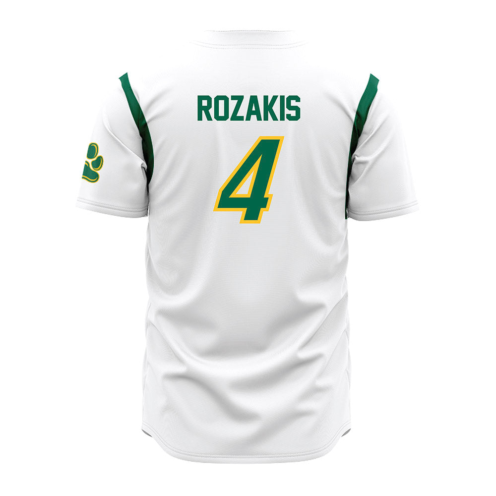 Siena - NCAA Baseball : Billy Rozakis - White Jersey