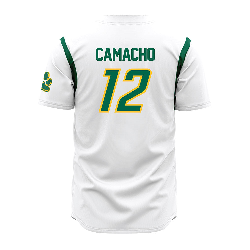Siena - NCAA Baseball : Sean Camacho - White Jersey-1