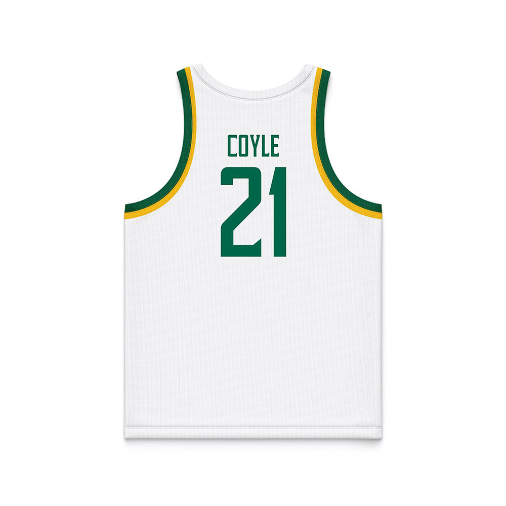 Siena - NCAA Men's Basketball : Brendan Coyle - White Basketball Jersey