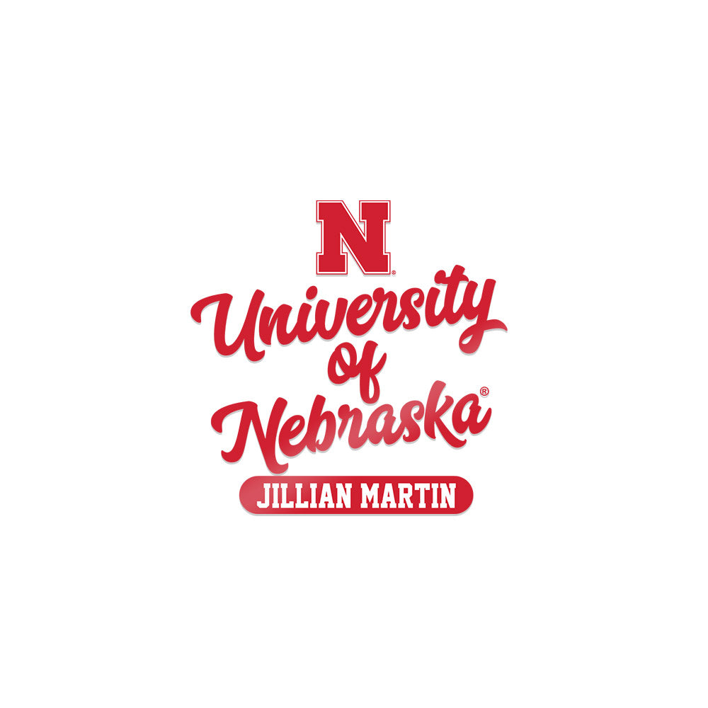 Nebraska - NCAA Women's Bowling : Jillian Martin - Sticker-0