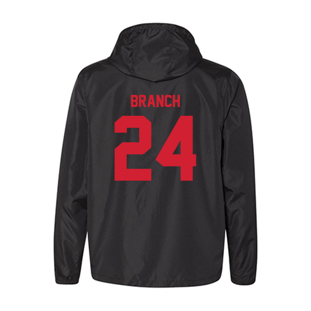 Nebraska - NCAA Football : Derek Branch - Windbreaker-1