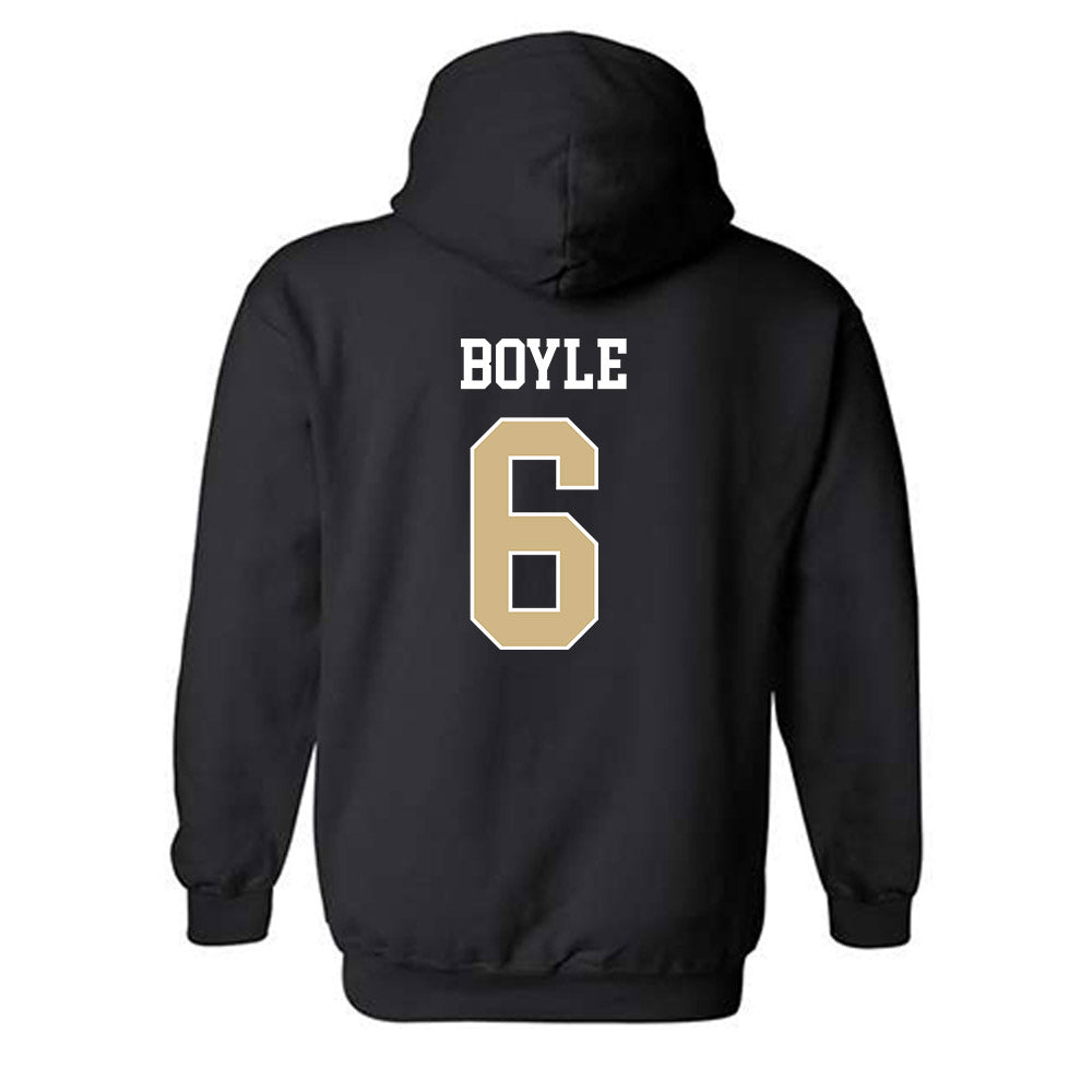 Purdue - NCAA Baseball : Westin Boyle - Classic Shersey Hooded Sweatshirt-1