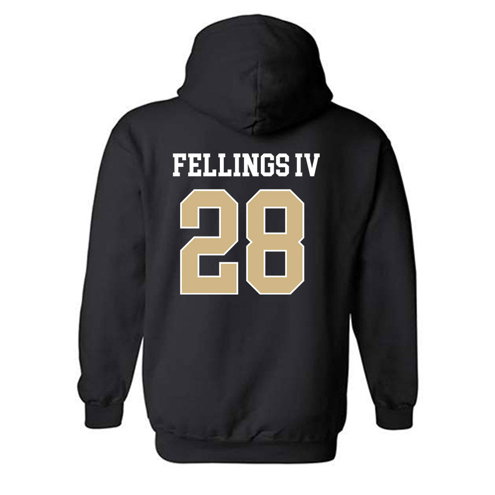 Purdue - NCAA Baseball : Eugene Tro Fellings IV - Classic Shersey Hooded Sweatshirt-1