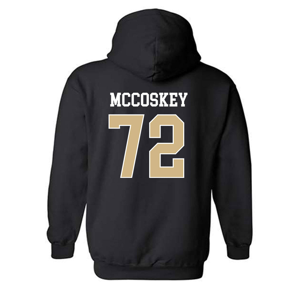 Purdue - NCAA Football : Jude Mccoskey - Classic Shersey Hooded Sweatshirt-1