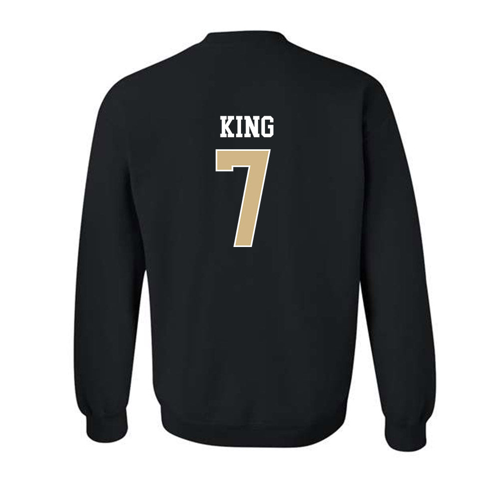 Purdue - NCAA Men's Basketball : Samuel King - Classic Shersey Crewneck Sweatshirt-1