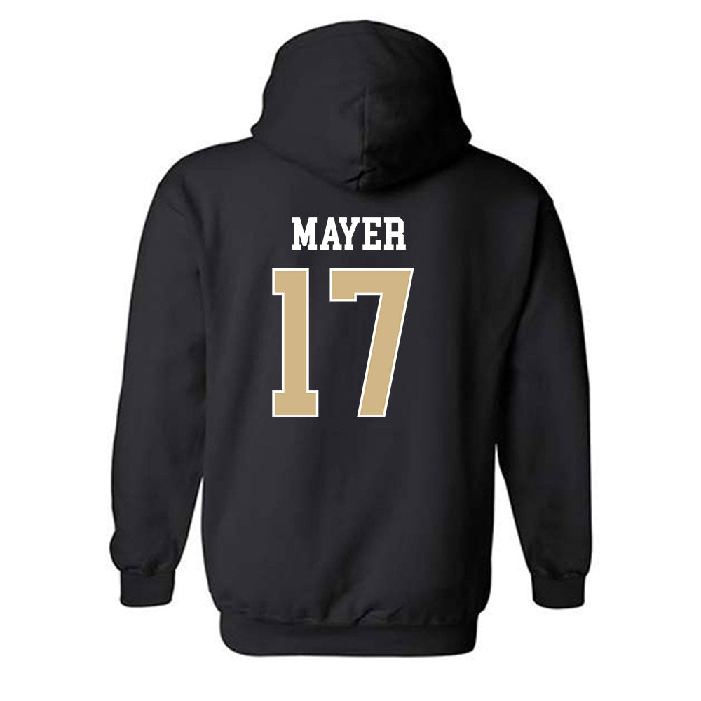 Purdue - NCAA Men's Basketball : Omer Mayer - Classic Shersey Hooded Sweatshirt-1