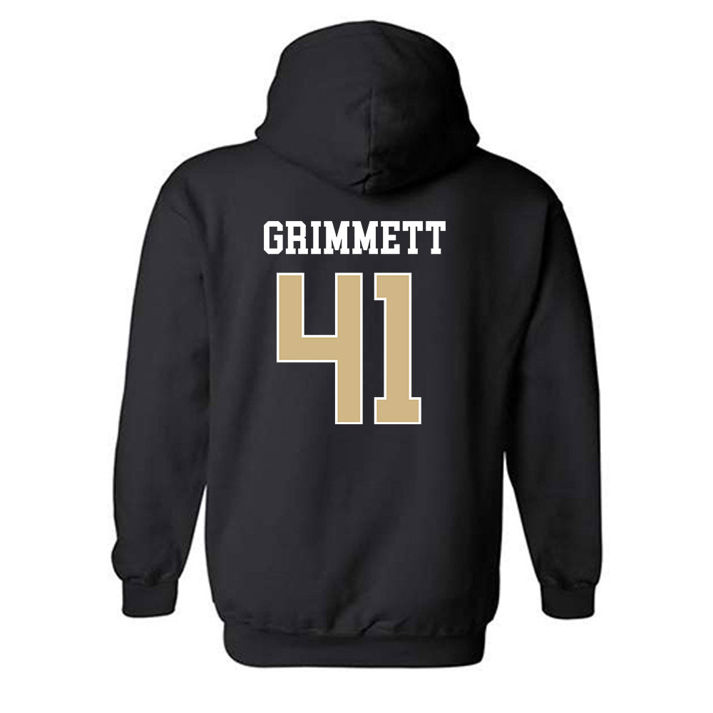 Purdue - NCAA Football : Jon Grimmett - Classic Shersey Hooded Sweatshirt-1