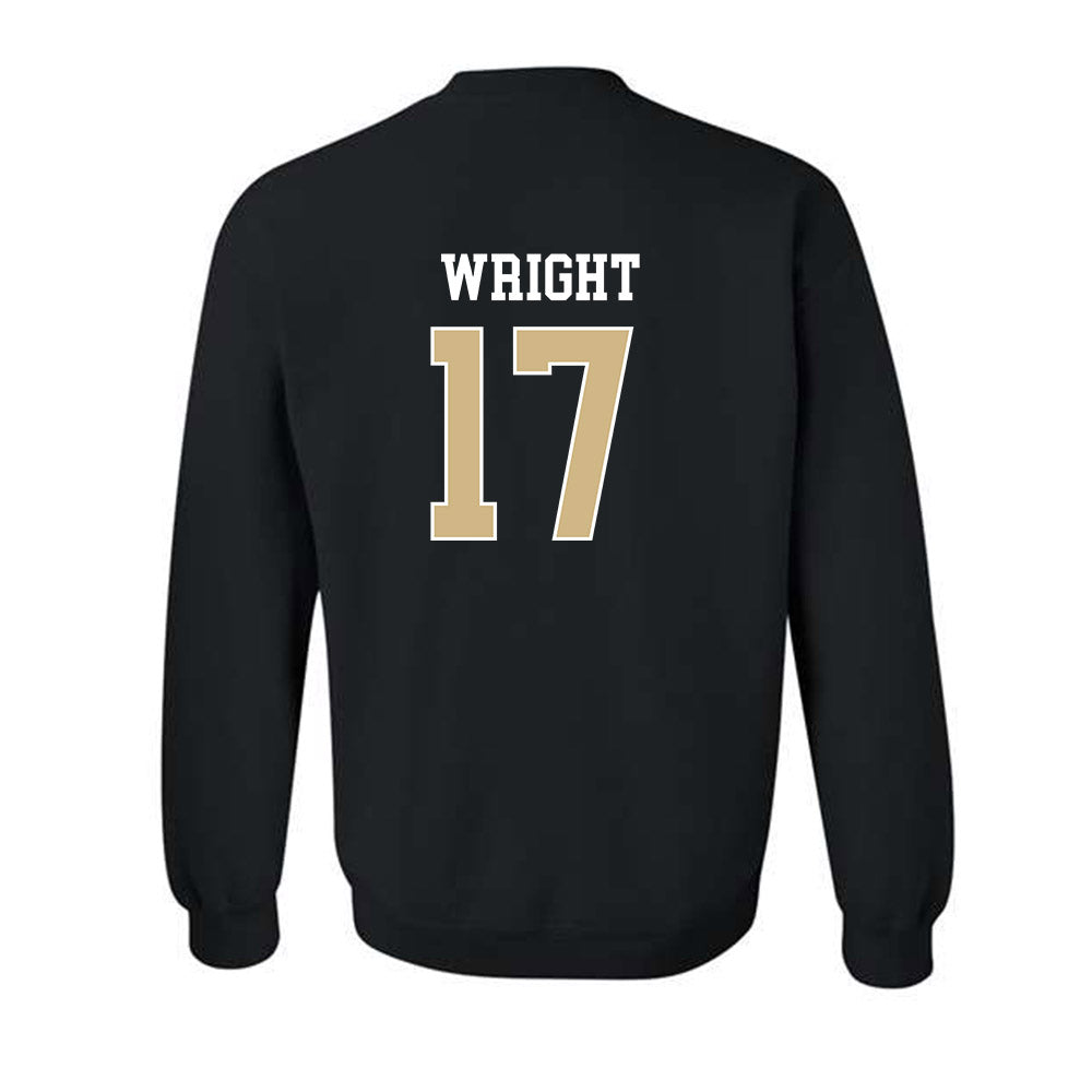 Purdue - NCAA Football : Traveon Wright - Classic Shersey Crewneck Sweatshirt-1