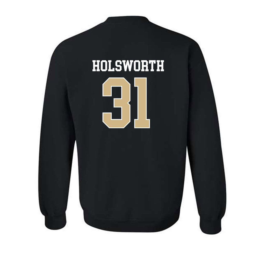 Purdue - NCAA Football : Carter Holsworth - Classic Shersey Crewneck Sweatshirt-1