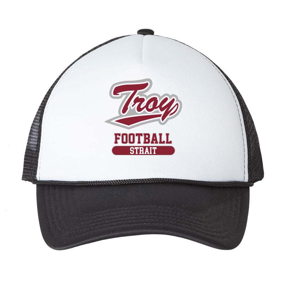 Troy - NCAA Football : Jabari Strait - Trucker Hat-0