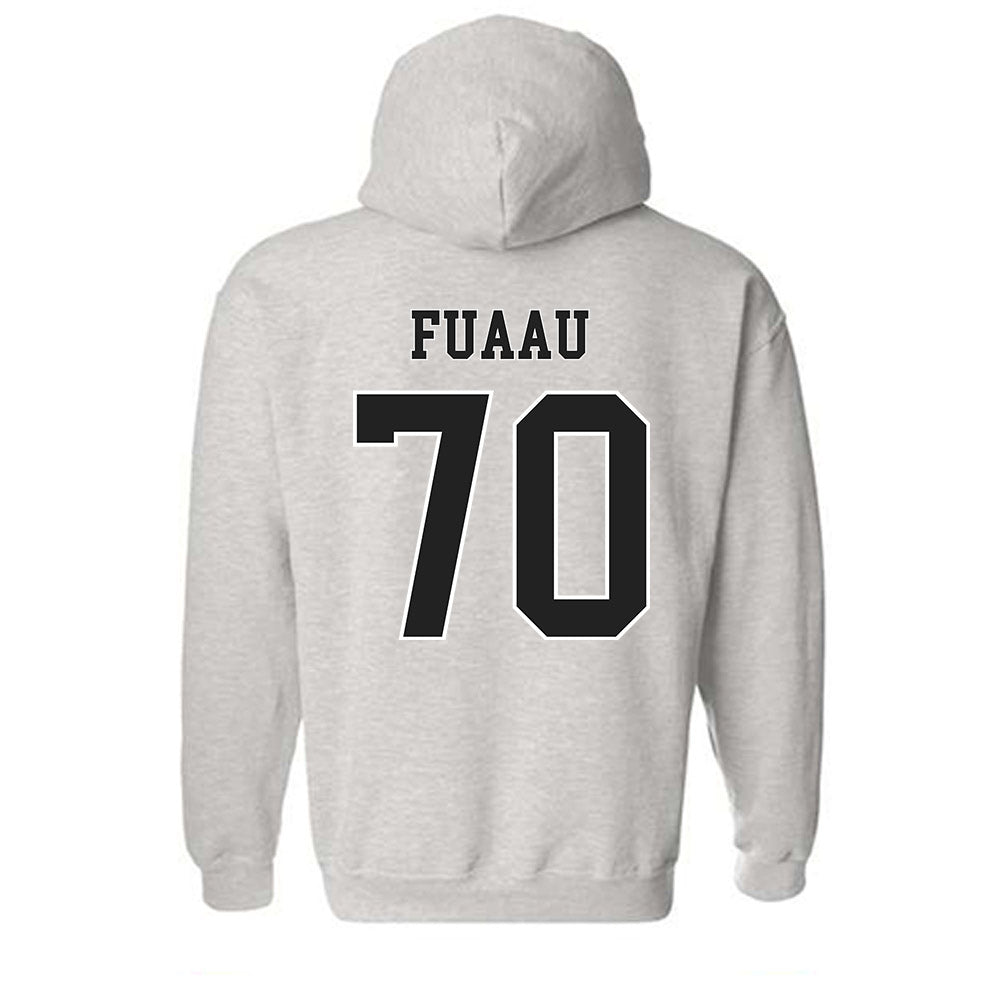 Troy - NCAA Football : Casey Fuaau - Classic Shersey Hooded Sweatshirt-1
