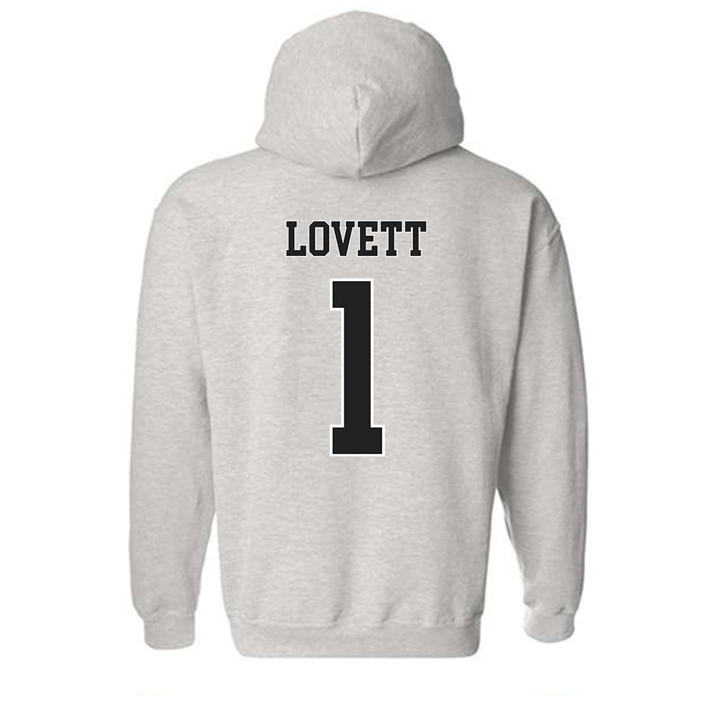 Troy - NCAA Football : Jordan Lovett - Classic Shersey Hooded Sweatshirt-1