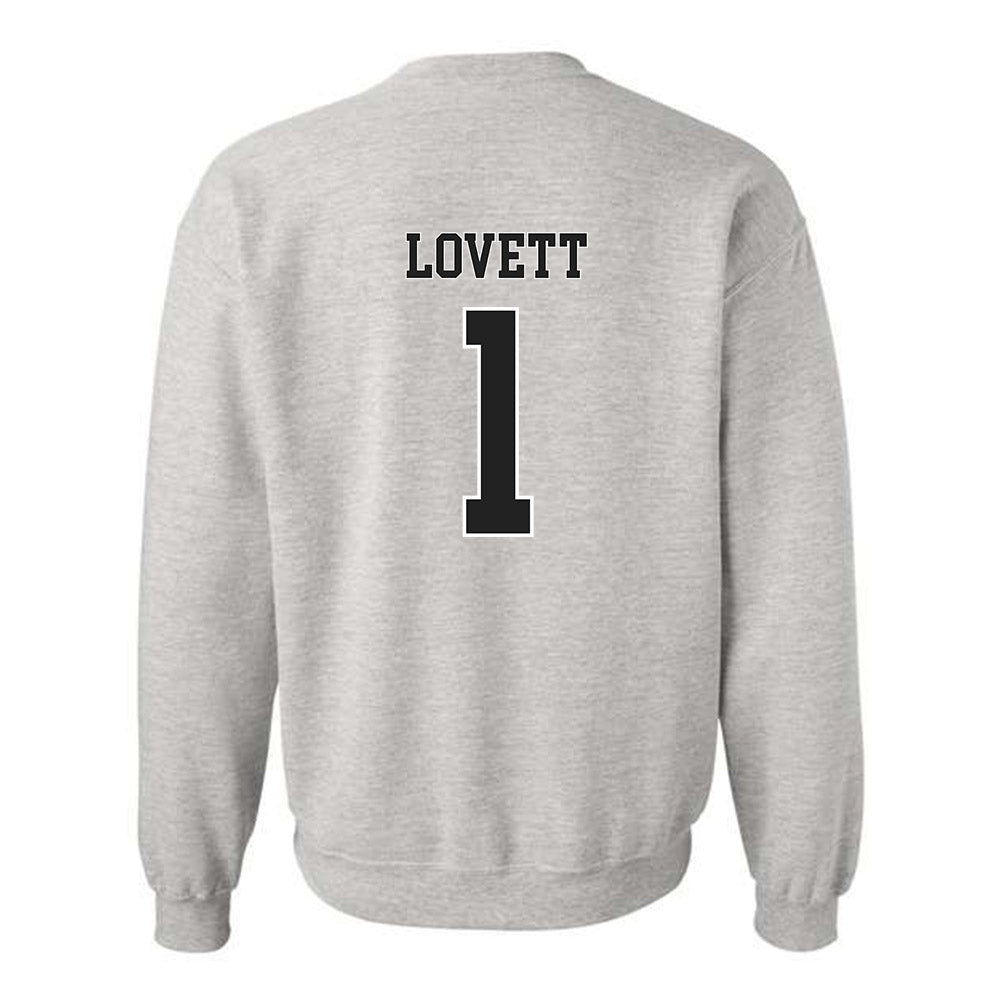 Troy - NCAA Football : Jordan Lovett - Classic Shersey Crewneck Sweatshirt-1