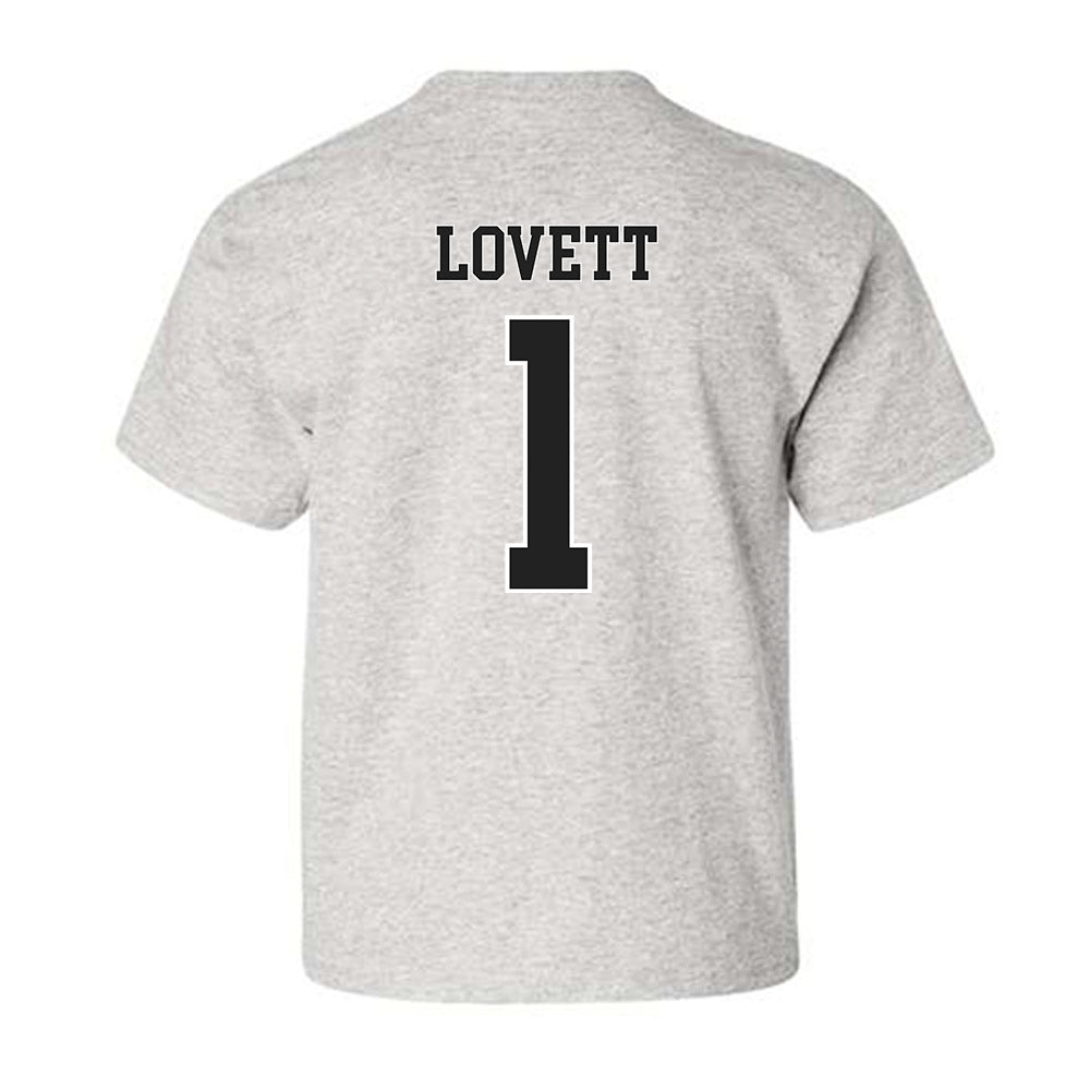 Troy - NCAA Football : Jordan Lovett - Classic Shersey Youth T-Shirt-1