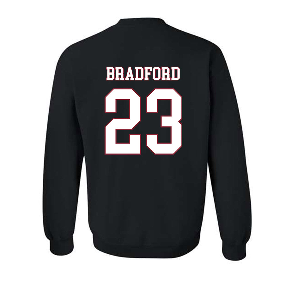 Troy - NCAA Football : KC Bradford - Classic Shersey Crewneck Sweatshirt-1