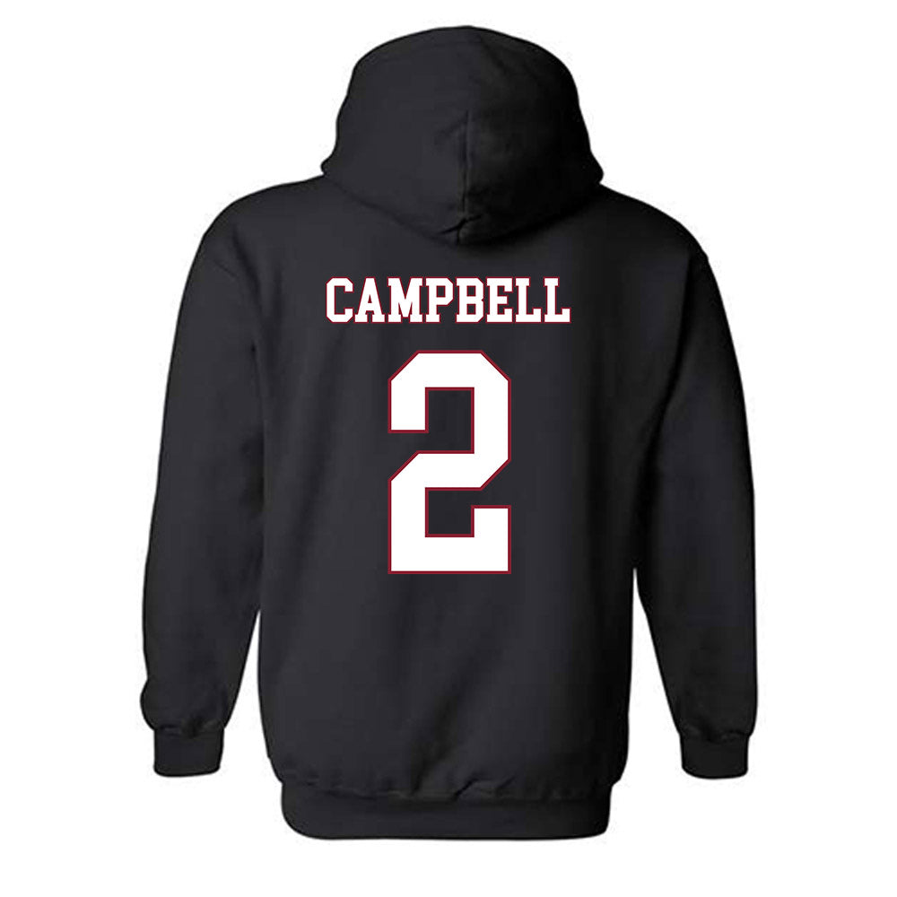Troy - NCAA Men's Basketball : Cobi Campbell - Classic Shersey Hooded Sweatshirt-1