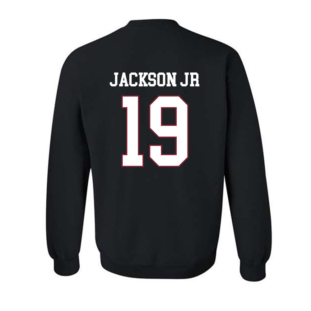 Troy - NCAA Football : DJ Jackson Jr - Classic Shersey Crewneck Sweatshirt-1