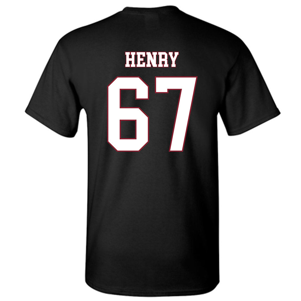 Troy - NCAA Football : Matt Henry - Classic Shersey T-Shirt-1