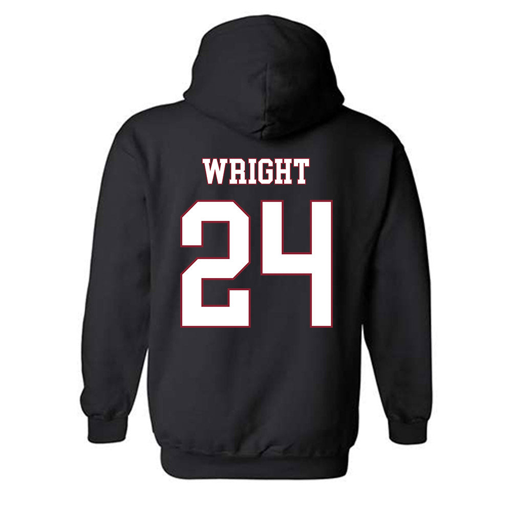 Troy - NCAA Women's Soccer : Riley Wright - Classic Shersey Hooded Sweatshirt-1