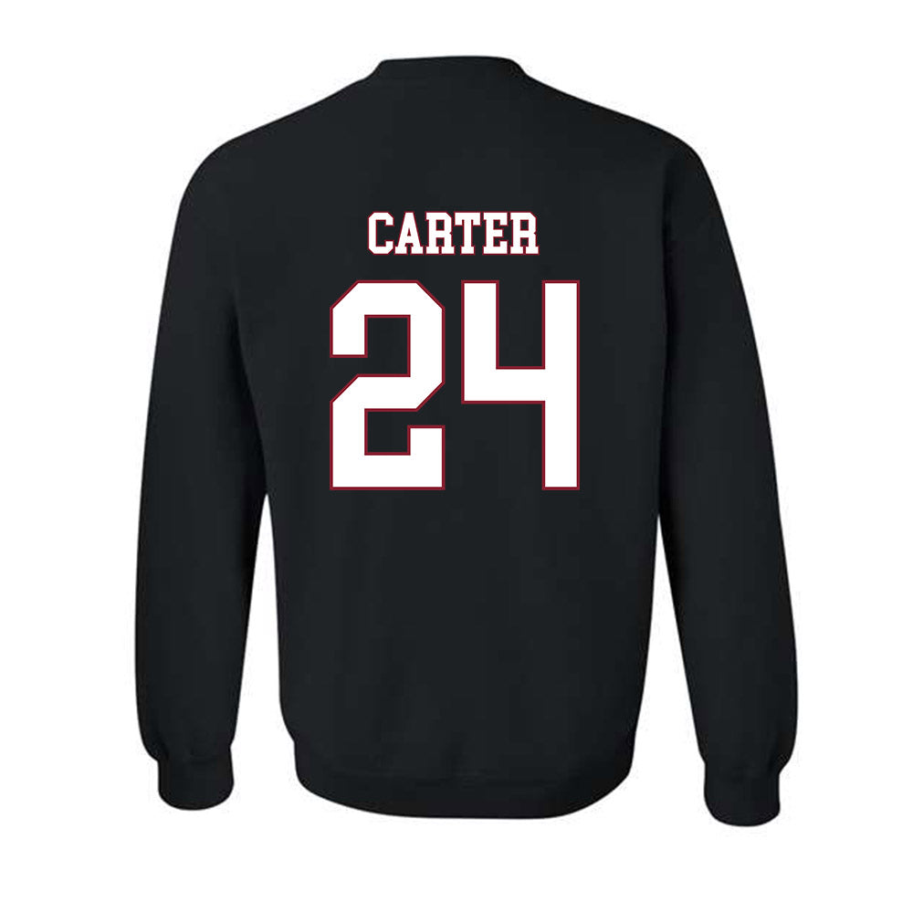 Troy - NCAA Football : Rondell Carter - Classic Shersey Crewneck Sweatshirt-1