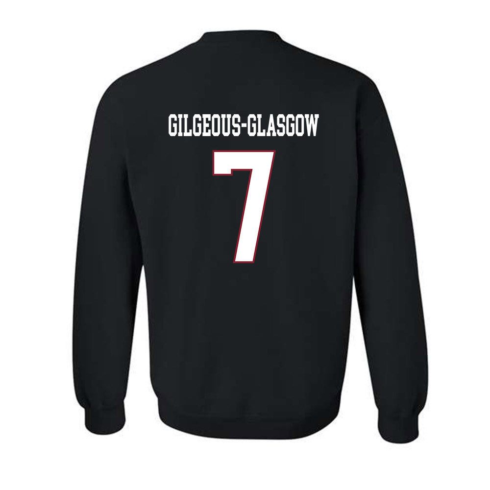Troy - NCAA Men's Basketball : Javier Gilgeous-Glasgow - Classic Shersey Crewneck Sweatshirt-1