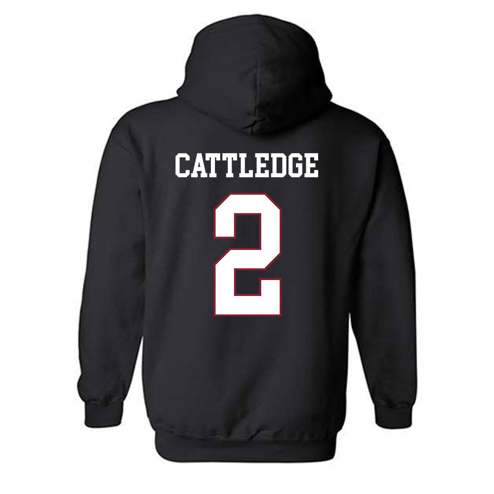 Troy - NCAA Football : Steven Cattledge - Classic Shersey Hooded Sweatshirt-1
