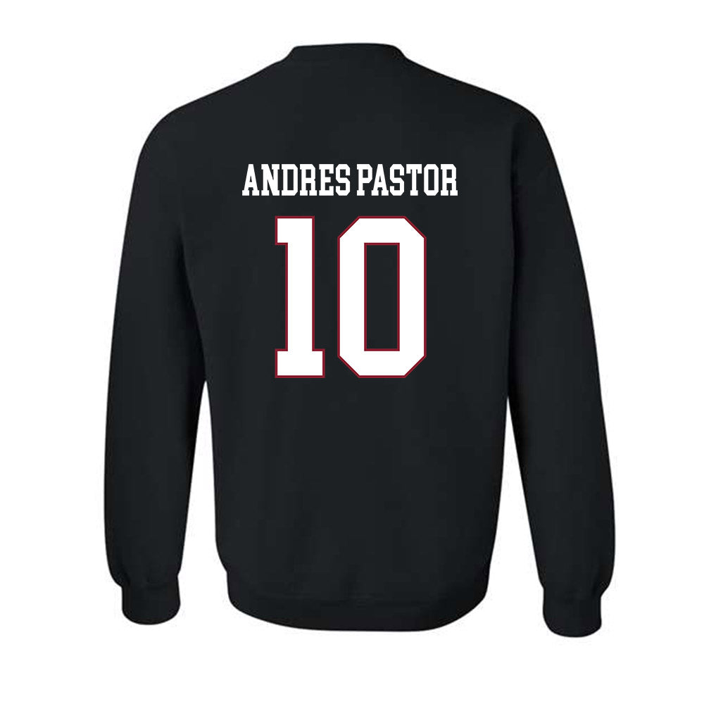 Troy - NCAA Men's Tennis : Yeray Andres Pastor - Classic Shersey Crewneck Sweatshirt-1