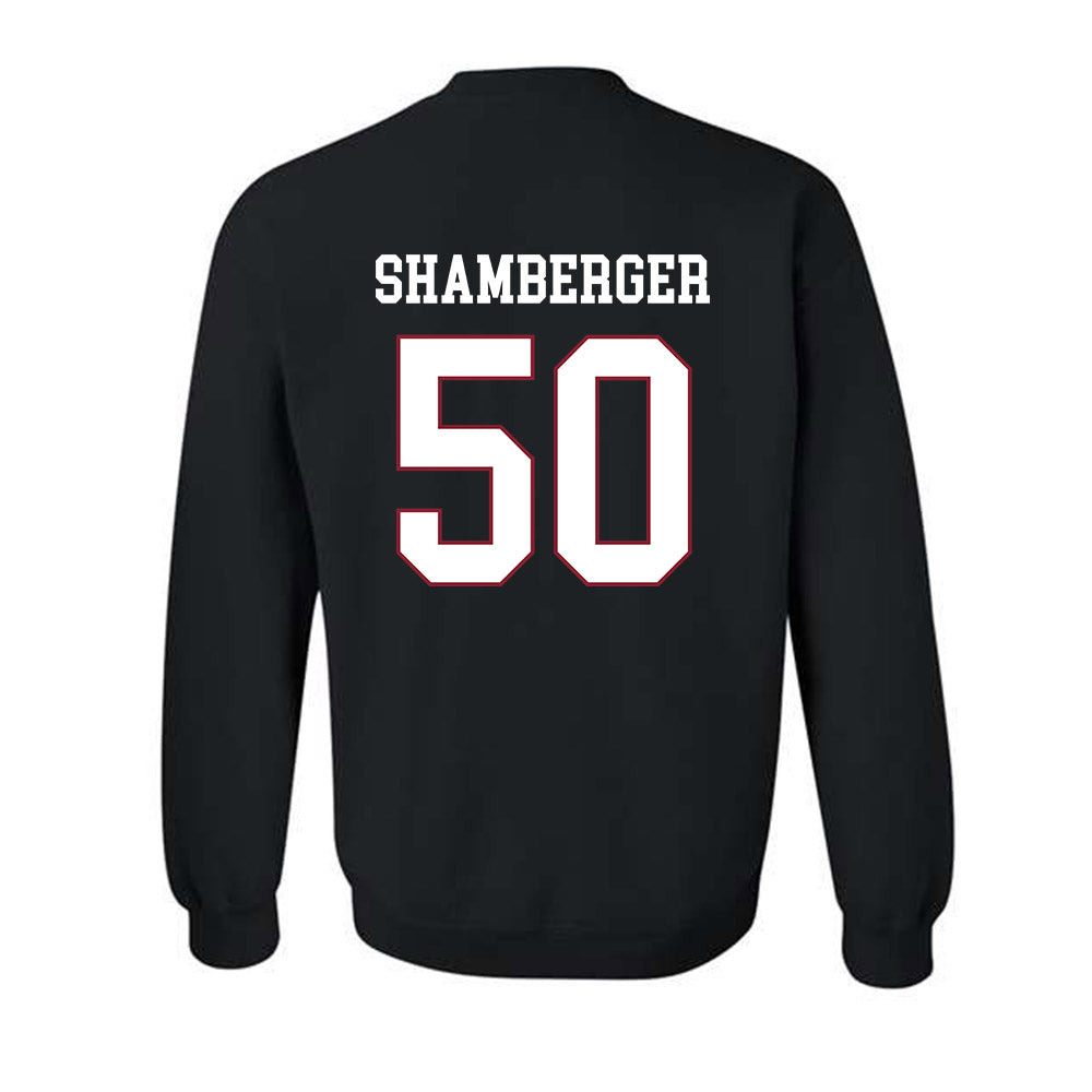 Troy - NCAA Football : Reggis Shamberger - Classic Shersey Crewneck Sweatshirt-1