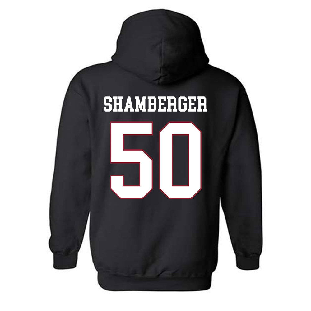 Troy - NCAA Football : Reggis Shamberger - Classic Shersey Hooded Sweatshirt-1