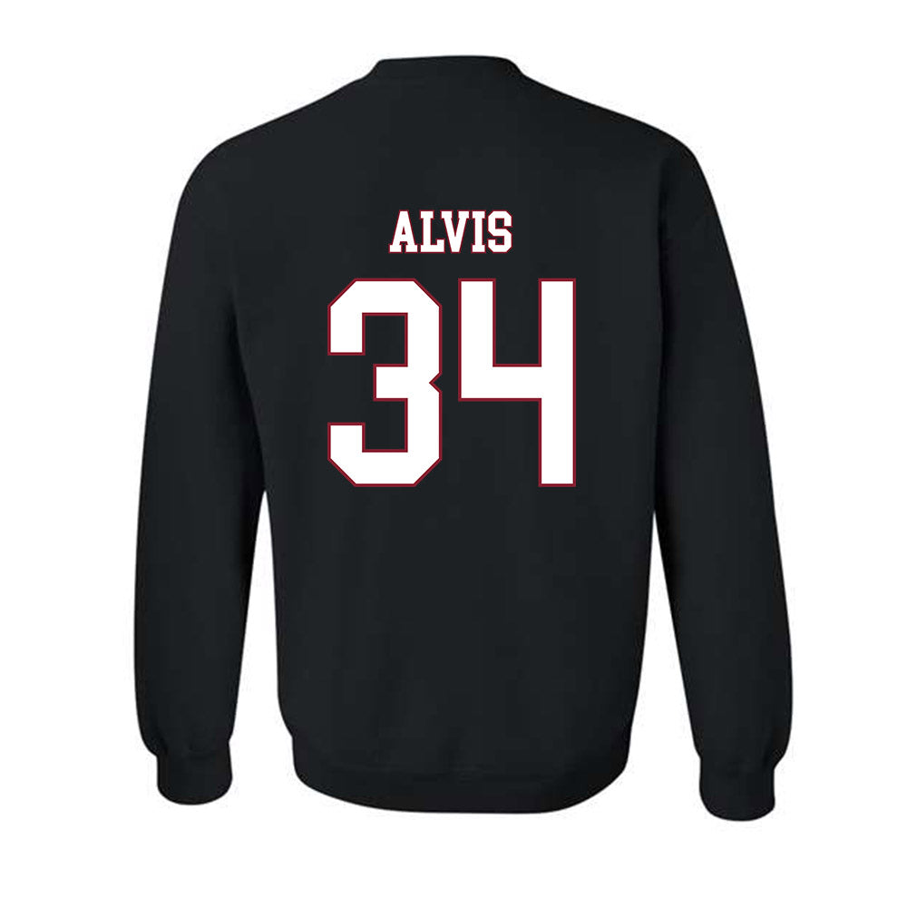 Troy - NCAA Football : Jeremiah Alvis - Classic Shersey Crewneck Sweatshirt-1